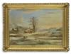 ROBERT S. DUNCANSON (1821 - 1872) Winter Landscape.